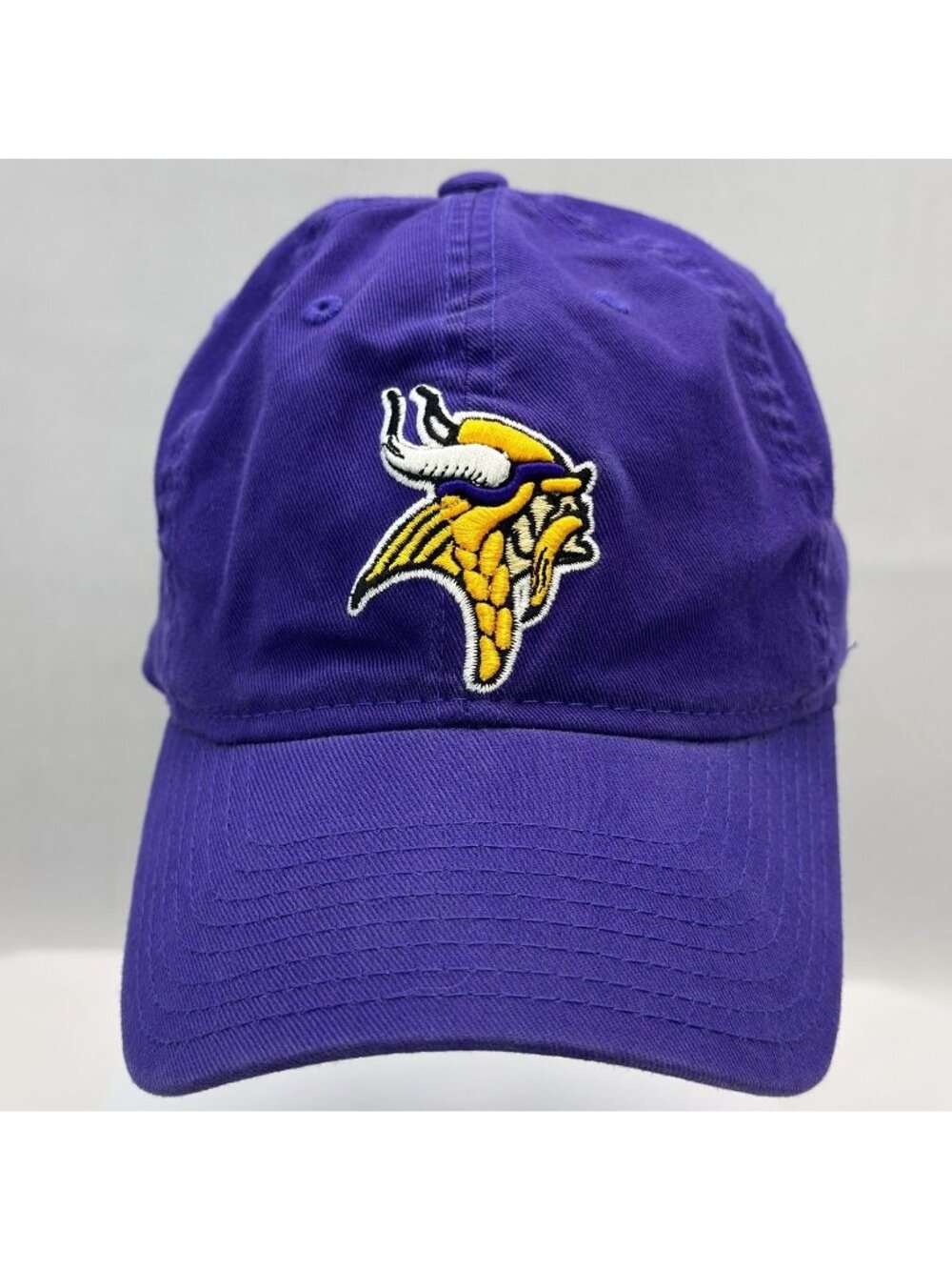 NFL Team Apparel Minnesota Vikings Hat Fitted L/XL Fitmax70 Embroidered Purple